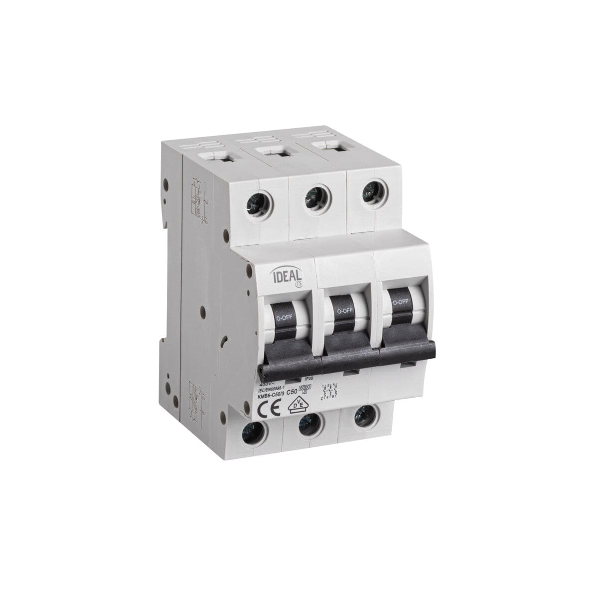 Kanlux Overcurrent circuit breaker, 3P KMB6 23169