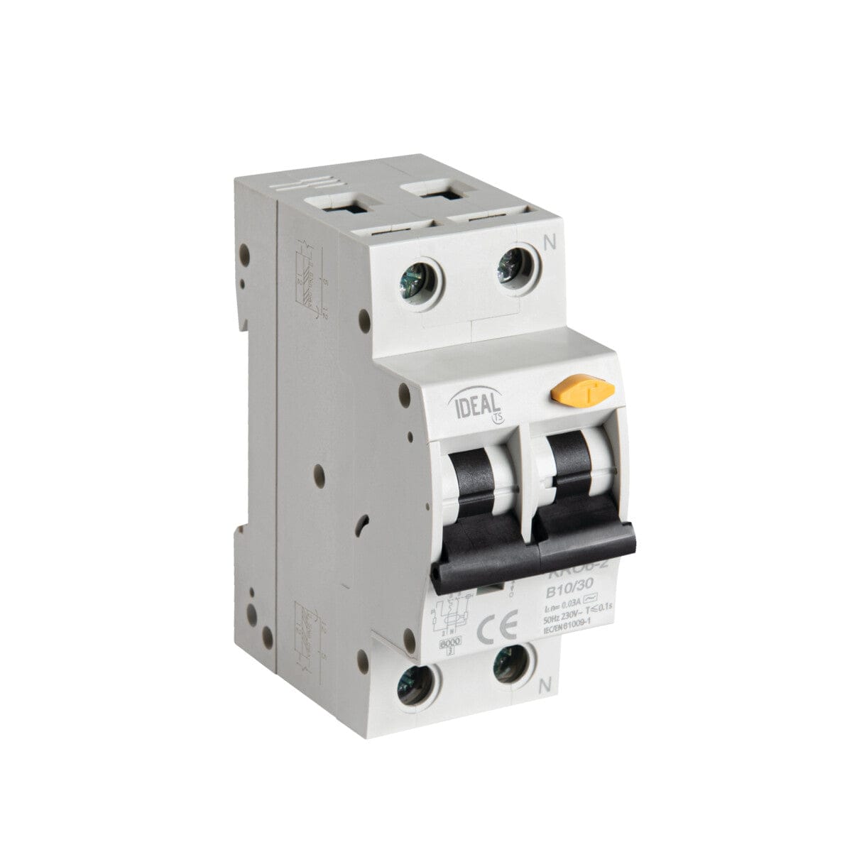Kanlux Residual-current circuit breaker with overcurrent module, 6kA, 2P KRO6 23213
