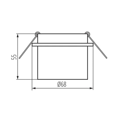 Kanlux Ring for spotlight fittings SPAG 27322