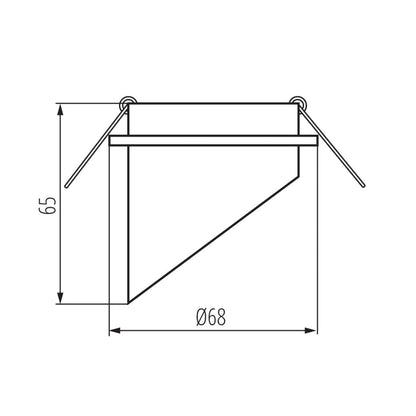 Kanlux Ring for spotlight fittings SPAG 27324