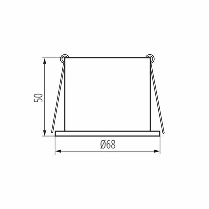 Kanlux Ring for spotlight fittings SPAG 27326