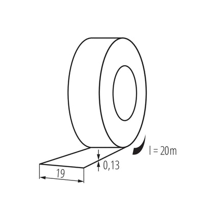 Kanlux Self-adhesive insulation tape IT 1274