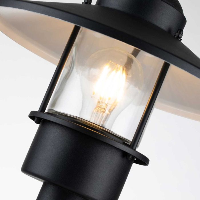 Klampenborg 1 Light Pedestal - Black