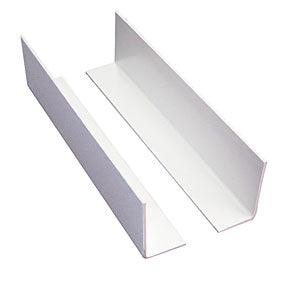 Falcon MCT50/SC 50 x 50mm PVC Trunking Internal Coupler (1 Pair) White
