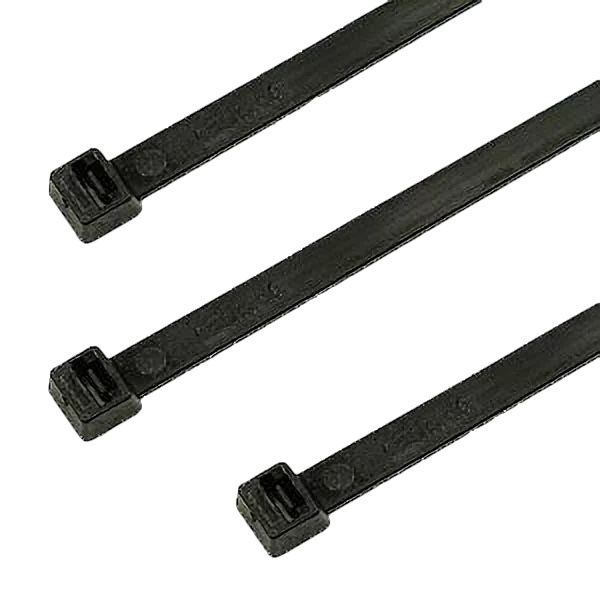 BLACK NYLON CABLE TIE 430MM X 4.8MM- PACK SIZE 100